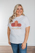 "Thankful" Pumpkin Graphic Tee- Ivory