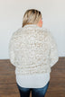Wildly In Love Leopard Sherpa- Cream & Beige