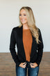 Keep It Classy Blazer- Black