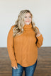 Caught In A Daydream Turtle Neck Sweater- Camel