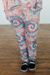 Follow The Sun Tie Dye Joggers- Multi-Color