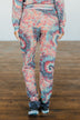 Follow The Sun Tie Dye Joggers- Multi-Color