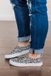 Gypsy Jazz Zippy Sneakers- White Tan