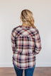 Thread & Supply Deep Feelings Plaid Top- Olive & Copper