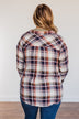 Thread & Supply Deep Feelings Plaid Top- Olive & Copper