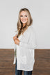 Sincerely Yours Knit Cardigan- Ivory