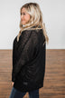 Sincerely Yours Knit Cardigan- Black