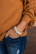 Charmingly Chic Stackable Bracelet Set- White & Gold