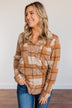 Thread & Supply Autumn Vibes Lightweight Jacket- Hazelnut