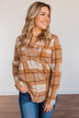 Thread & Supply Autumn Vibes Lightweight Jacket- Hazelnut