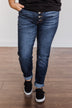 KanCan Button Fly Jeans- Medium Hope Wash