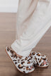 Fiercely Me Slippers- Ivory Leopard