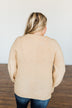 Live A Little Knit Sweater- Light Khaki