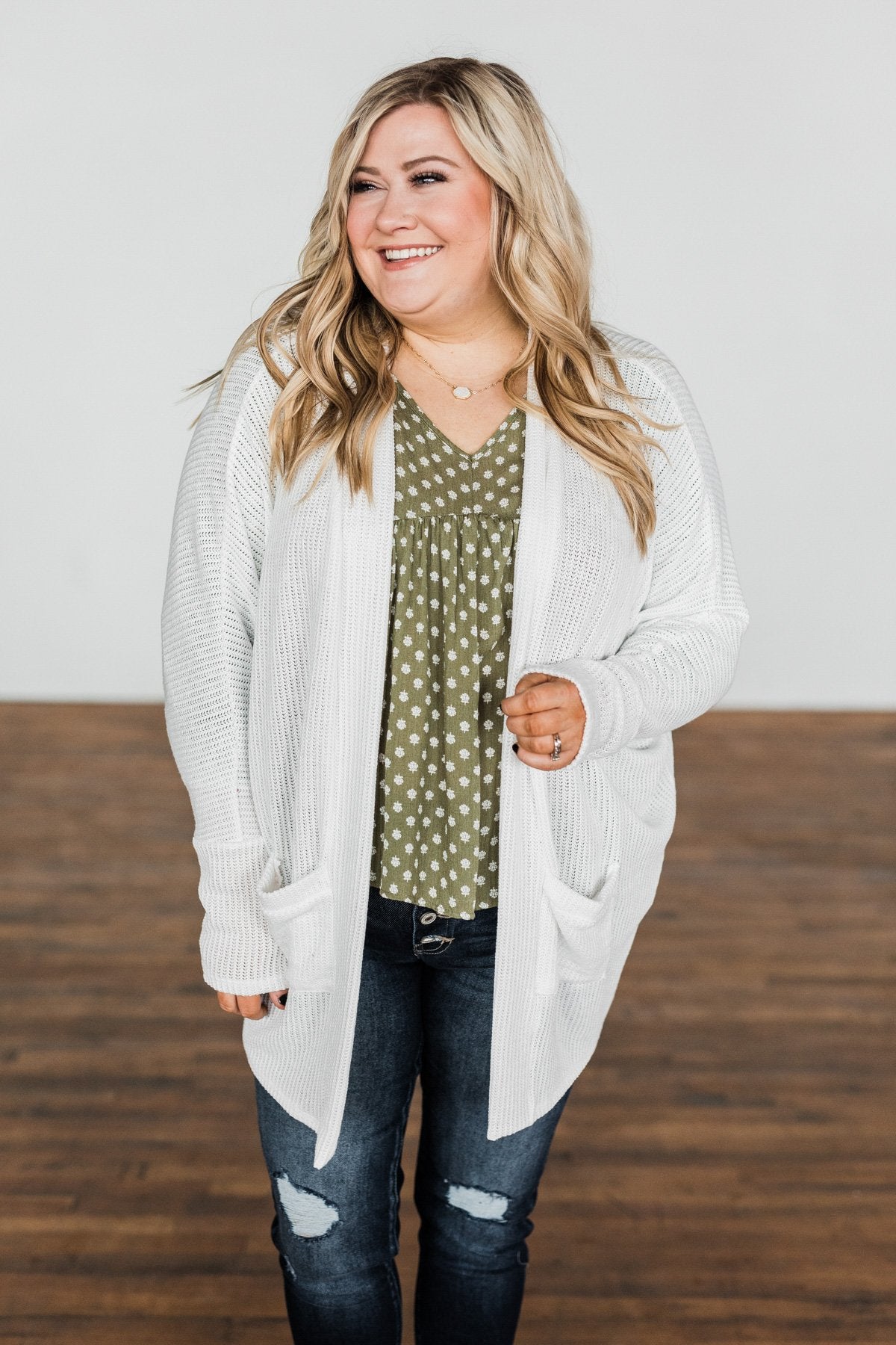 Wander Through The Wildflowers Blouse- Olive – The Pulse Boutique