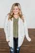 Sincerely Yours Knit Cardigan- Ivory