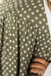 Wander Through The Wildflowers Blouse- Olive
