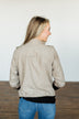 Around The World Lightweight Jacket- Light Taupe