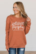 "Farm Fresh Pumpkins" Crew Neck- Pumpkin Orange