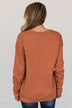 "Farm Fresh Pumpkins" Crew Neck- Pumpkin Orange