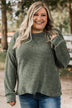 Make Your Move Knit Sweater- Vintage Olive