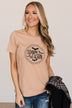 Wickedly Cute "Spooky Season" Graphic Tee- Nude
