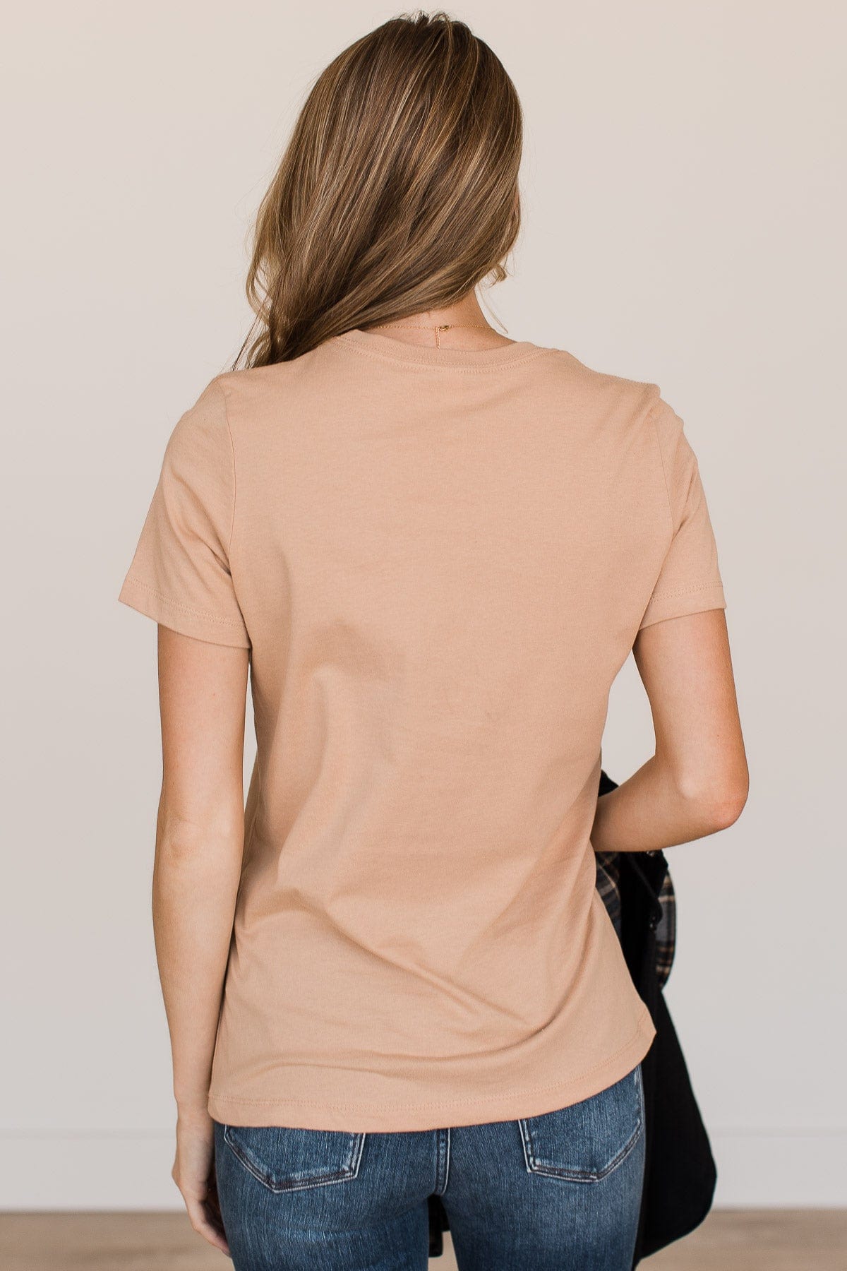 Wickedly Cute "Spooky Season" Graphic Tee- Nude