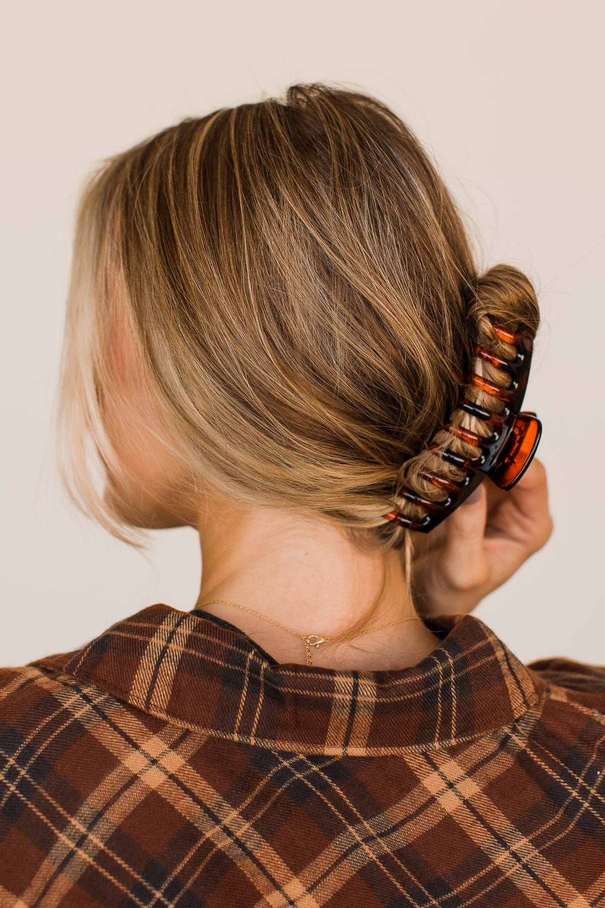 Claw Hair Clip Accessory- Brown