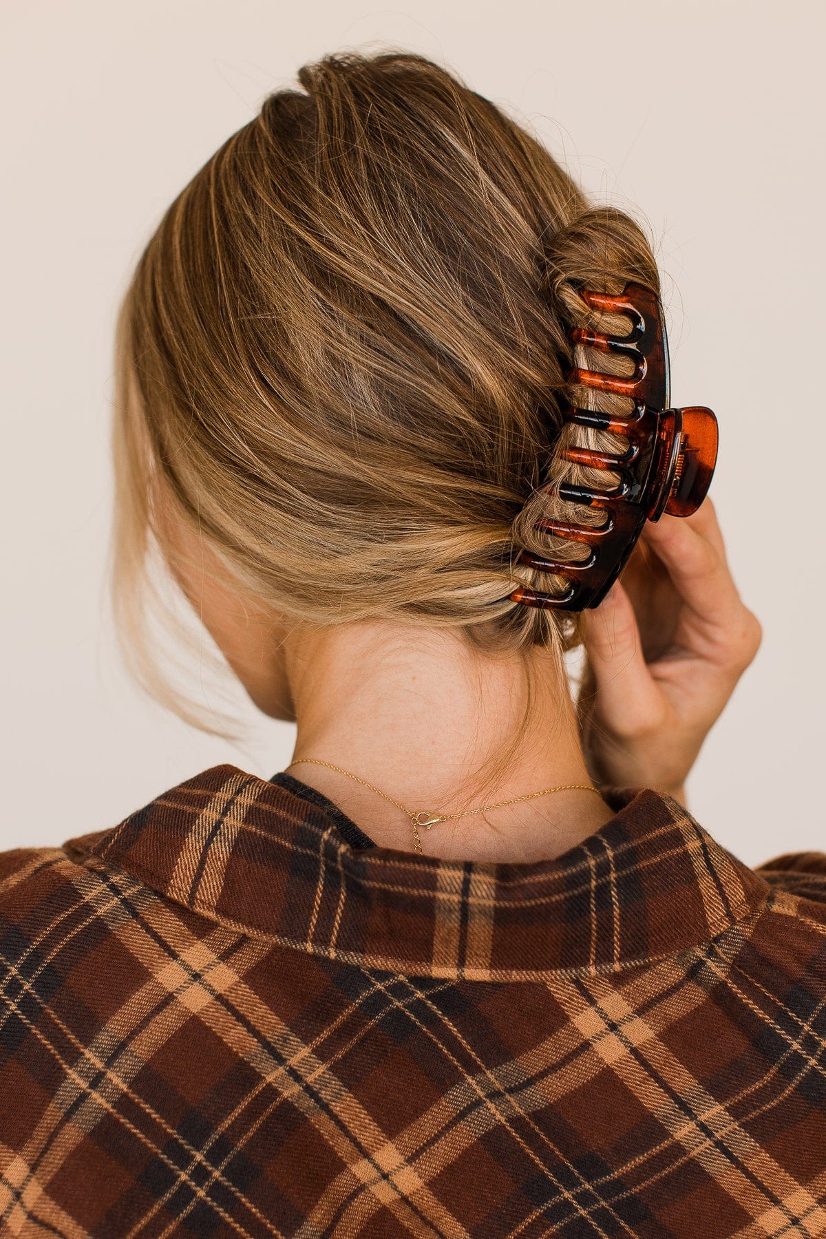 Claw Hair Clip Accessory- Brown