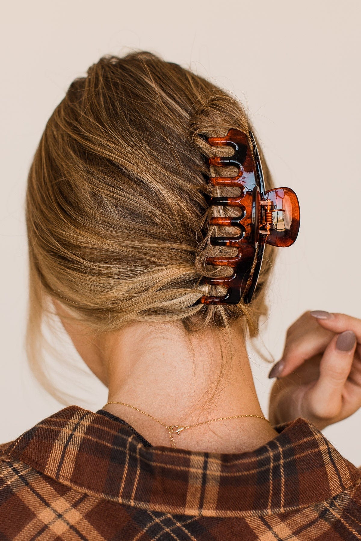 Claw Hair Clip Accessory- Brown