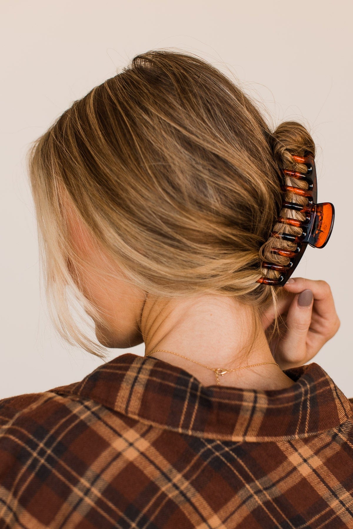 Claw Hair Clip Accessory- Brown