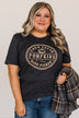 "Farm Fresh Pumpkins" Graphic Tee- Charcoal