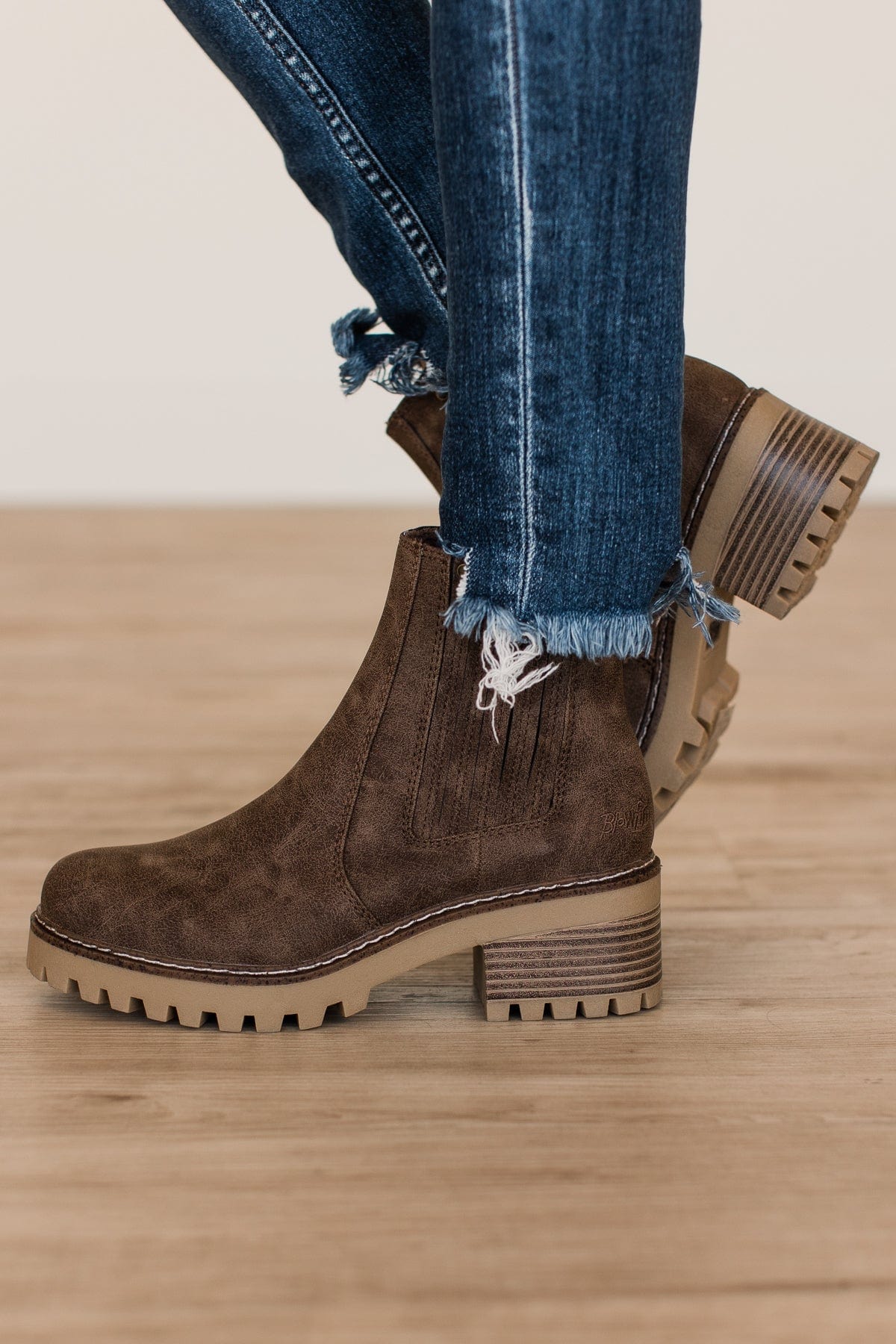 Blowfish Leah Boots- Taupe Prospector