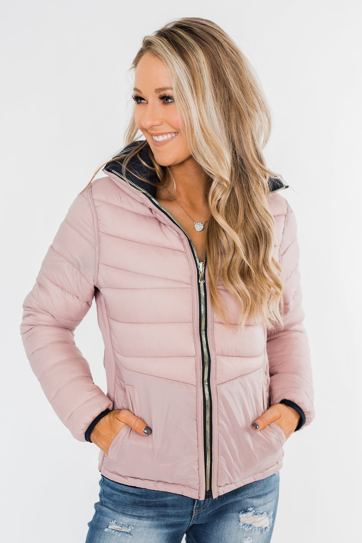 Women's Reversible Puffer Jacket