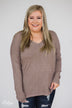 Truly Yours Sweater- Dark Mocha
