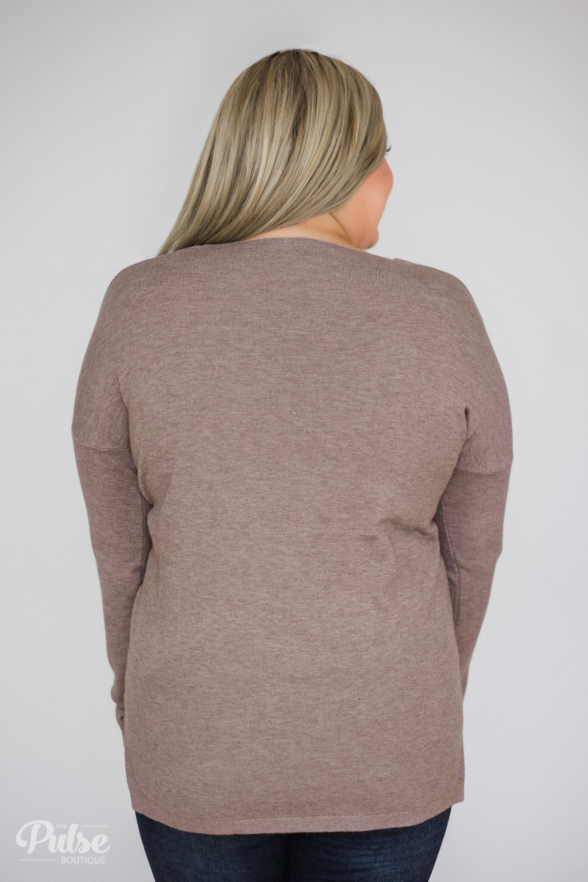 Truly Yours Sweater- Dark Mocha