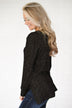 Cozy Up Top - Speckled Black