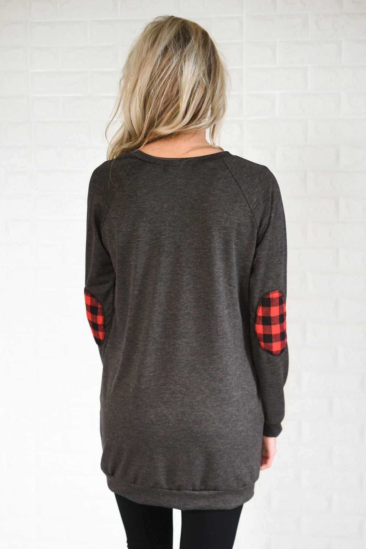 Dance to My Song Charcoal Tunic Top