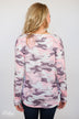 Can You See Me Now Camo Top- Pink