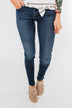 Sneak Peek Jeans- Becky Dark Wash