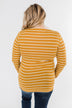 Sounds So Nice Long Sleeve Button Top- Mustard