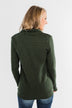 Pulse Exclusive Quarter Zip Pullover- Dark Olive