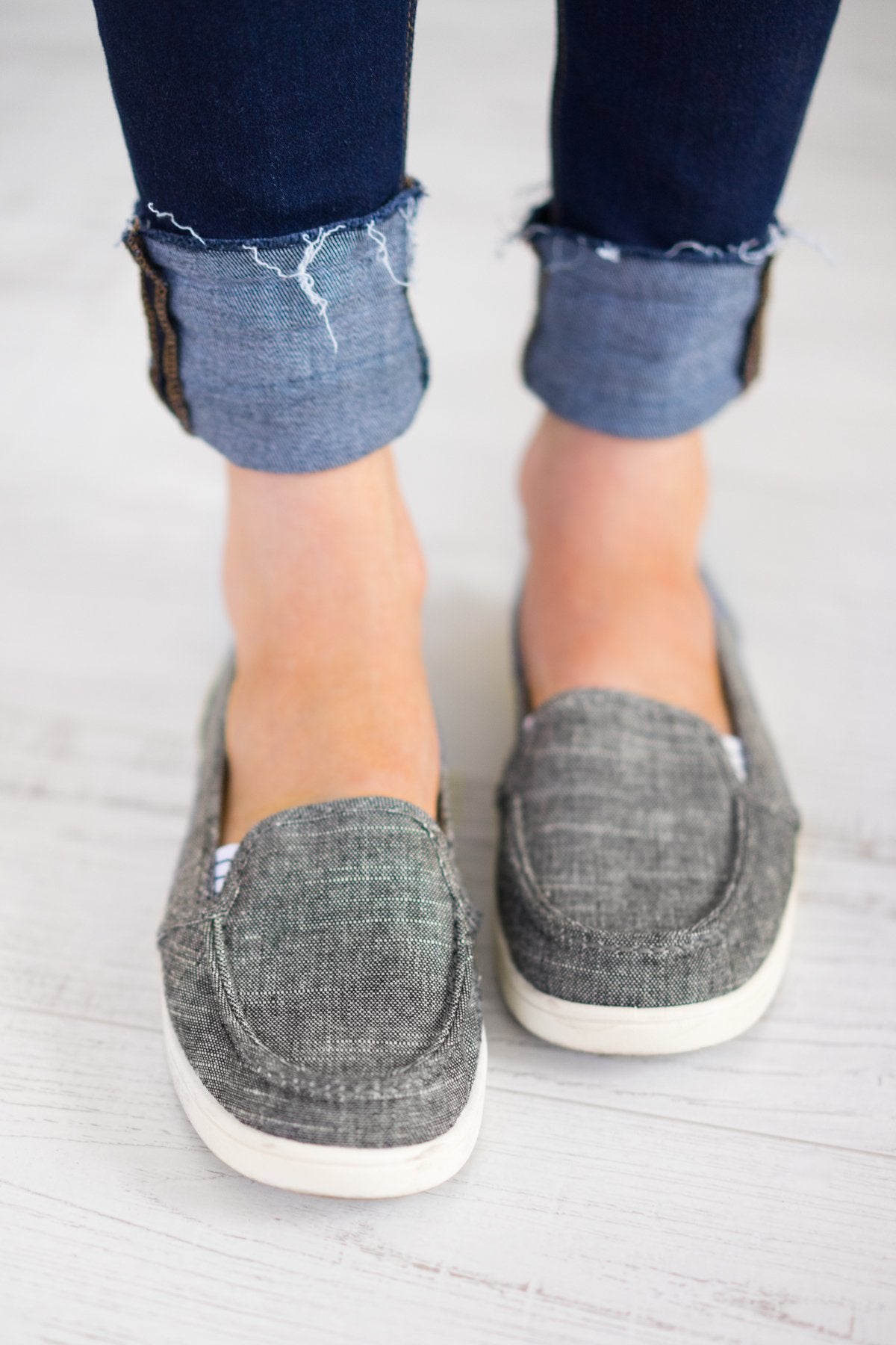 Not Rated - Mackerel Charcoal Flats