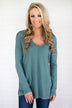 Forever Yours Sweater - Sea Foam