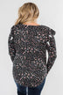 Forever And Ever Floral Top- Black