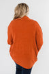 Along We Go Dolman Cardigan- Rust