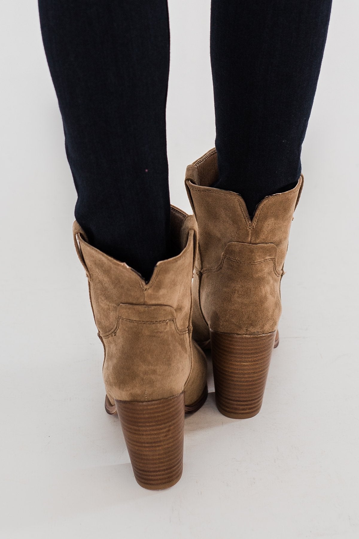 Very G Rosie Booties- Taupe