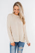 Today Is The Day Knit Sweater- Cream