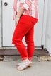 KanCan Colored Skinny Jeans- Scarlet Red