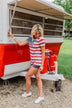 Feels Like Freedom Flag Print Top