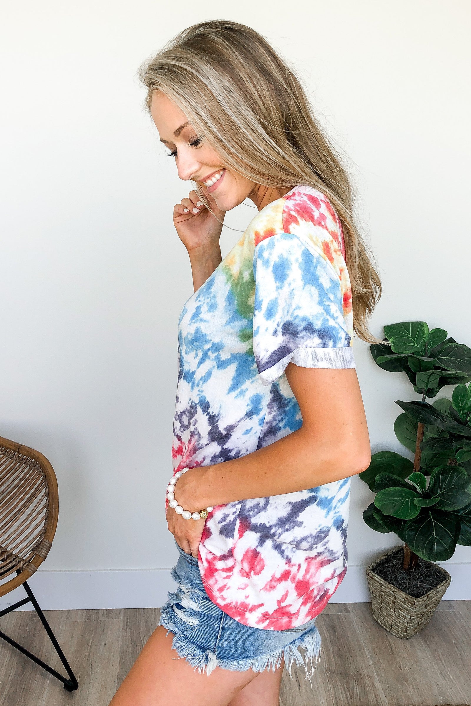 Touch the Rainbow Tie Dye Top